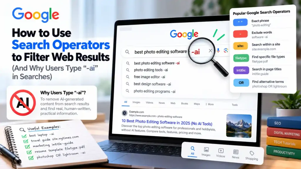 Google Search Operators Tutorial