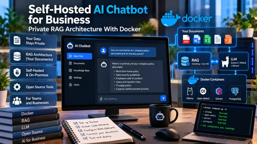 Self-Hosted AI Chatbot Workspace
