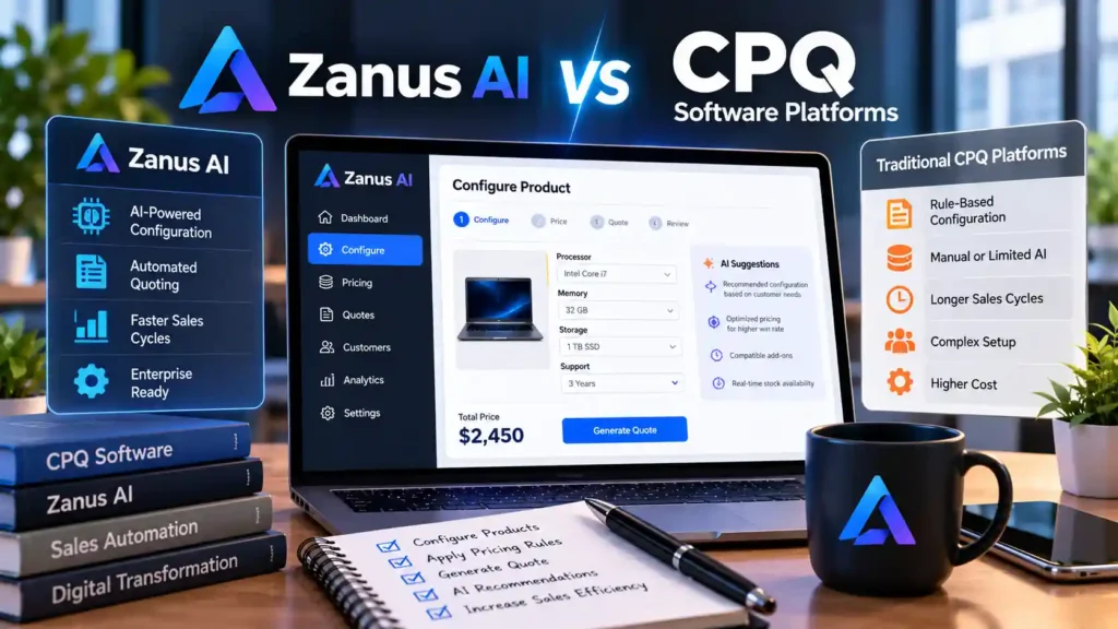 Zanus AI vs Traditional CPQ Platforms